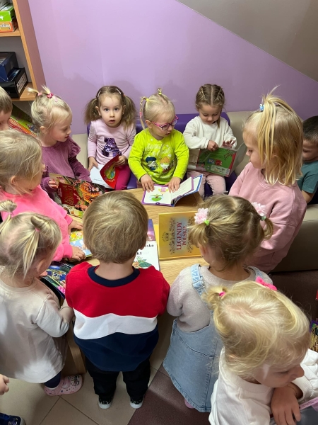 Nasza biblioteka jest otwarta także dla przedszkolaków!