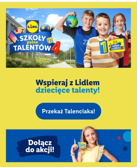 Akcja - ,,Szkoły pelne talentów''.