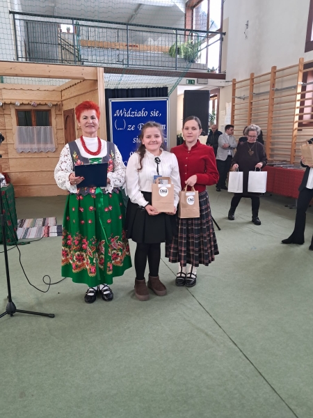 Sukces w  Gminnym Konkursie Recytatorskim Patriotycznej Poezji Regionalnej!