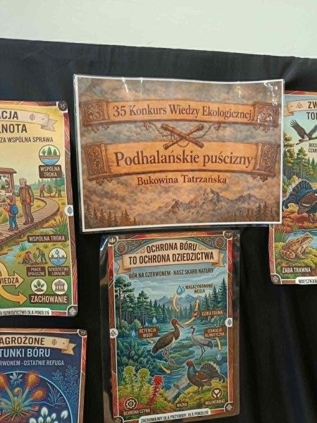Wzięliśmy udział w XXXV Konkursie Wiedzy Ekologicznej ,,Podhalańskie puścizny''!